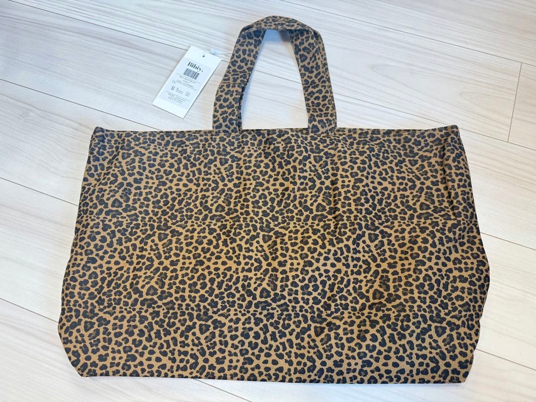 新品タグ付き　MAISON BIBIY. LEOPARD TOTE Bibiy