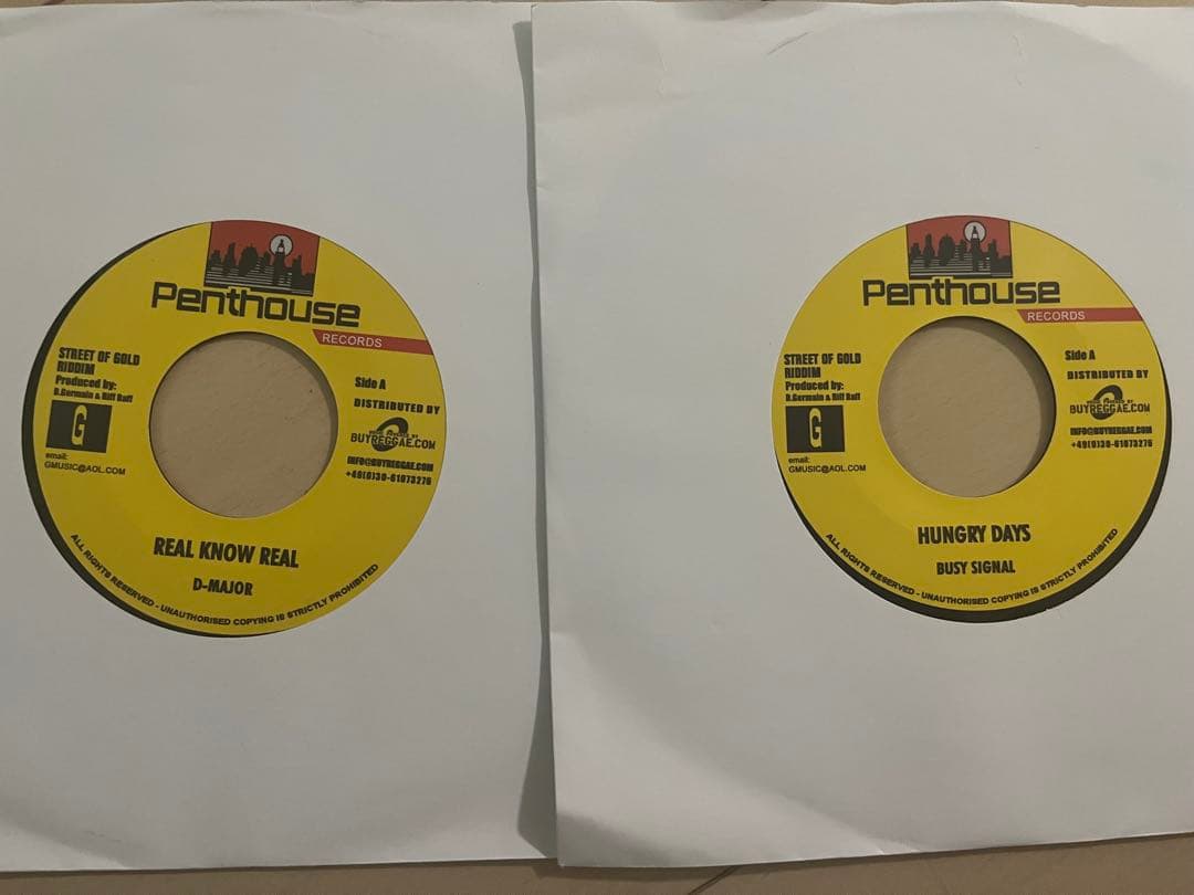 Street Of Gold Riddim 2枚セット　レゲエ　レコード　190