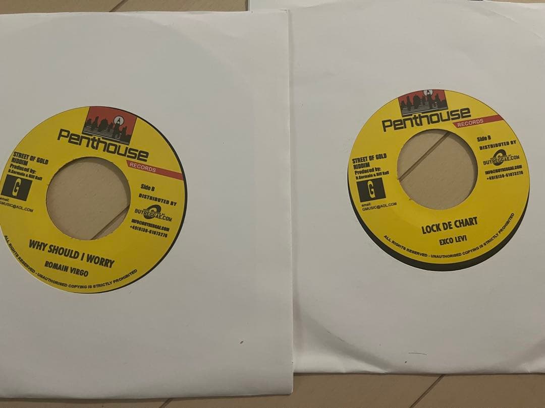 Street Of Gold Riddim 2枚セット　レゲエ　レコード　190