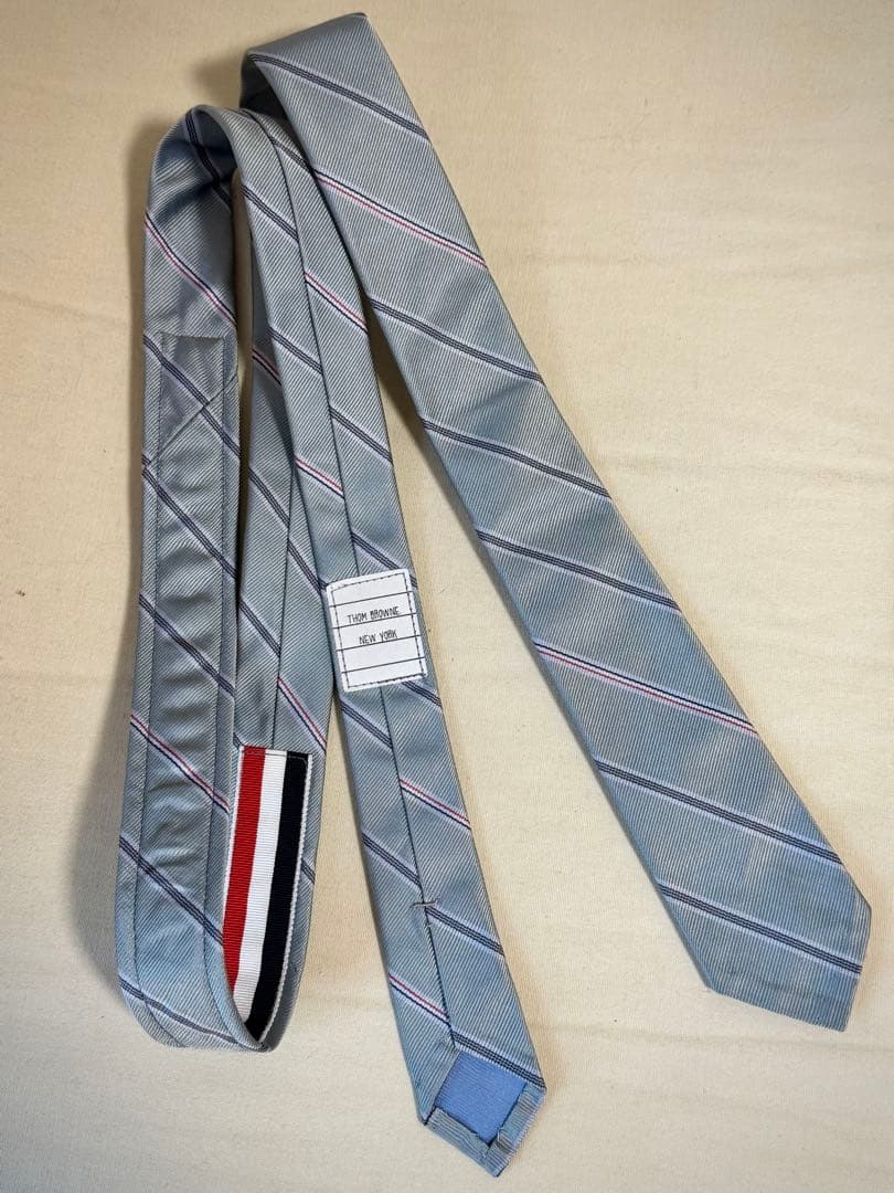 THOM BROWNE ネクタイ　レジメンタル
