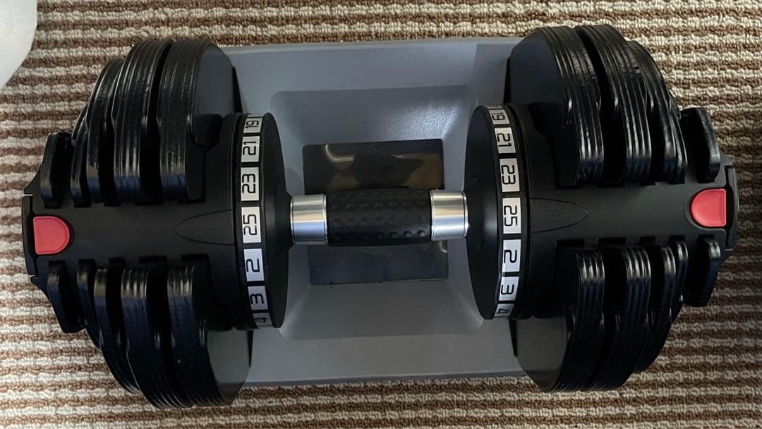 可変式ダンベル 2kg〜25kg ②