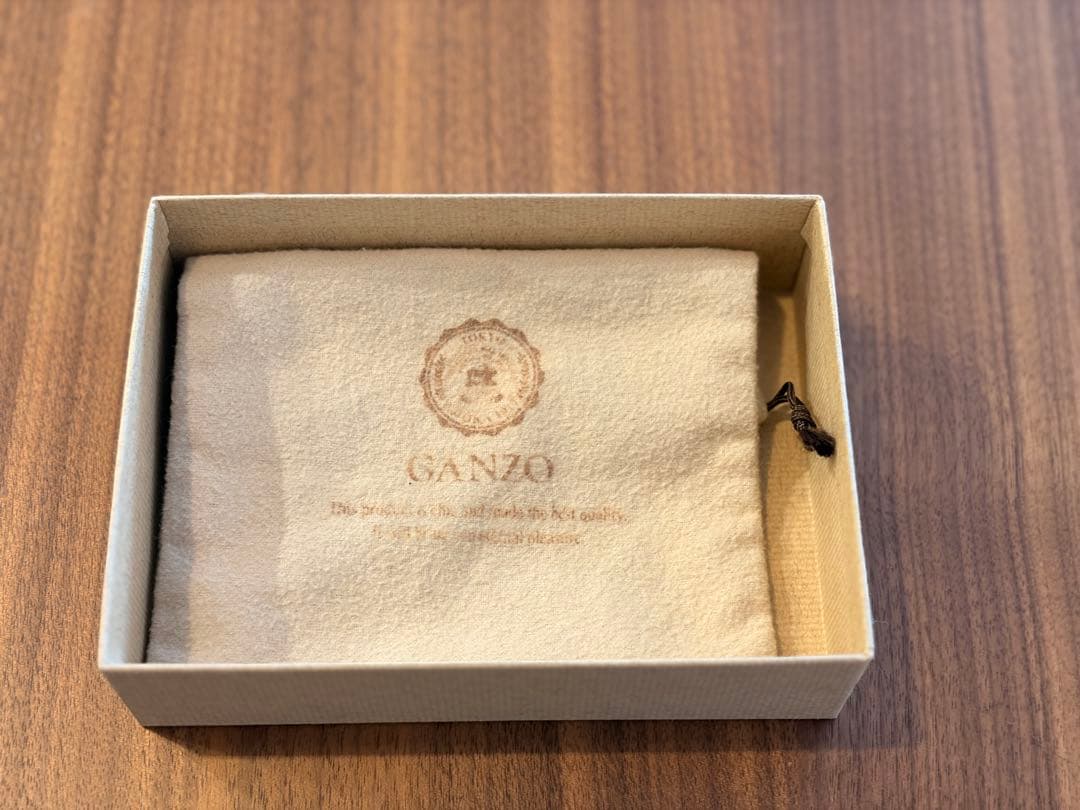 GANZO シェルコードバン マネークリップ