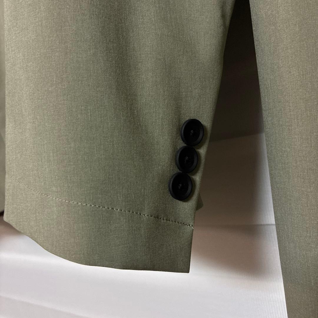 ユナイテッドアローズ スーツ ストレッチ セットアップ ウォッシャブル カーキ