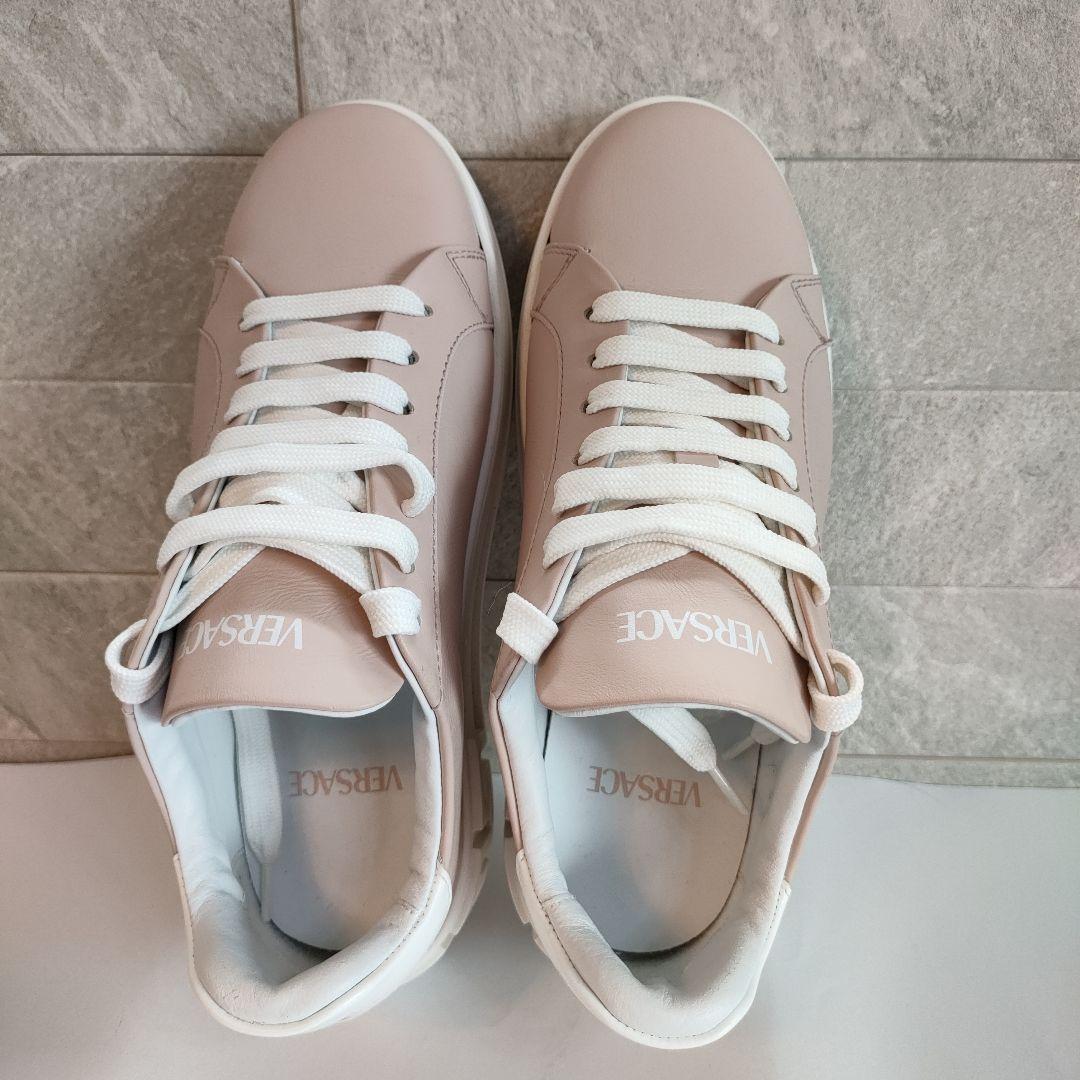 極美品❢VERSACE　ヴェルサーチ　レザーシューズ　37