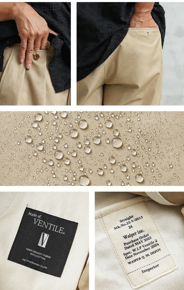 M-49 VENTILE CHINO TROUSER STRAIGHT　L