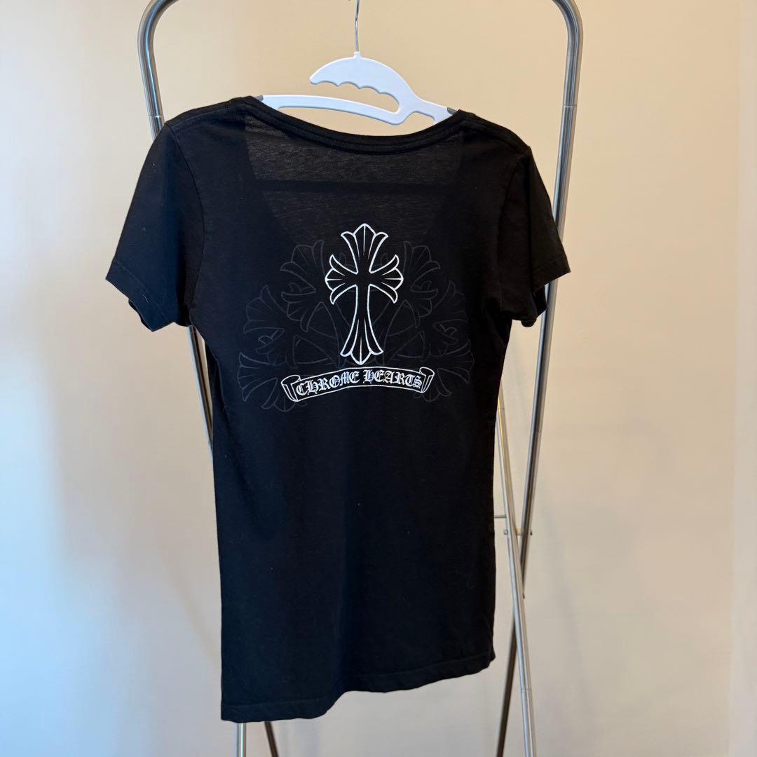CHROME HEARTSクロムハーツ クロスバック ルーズネック Tシャツ M