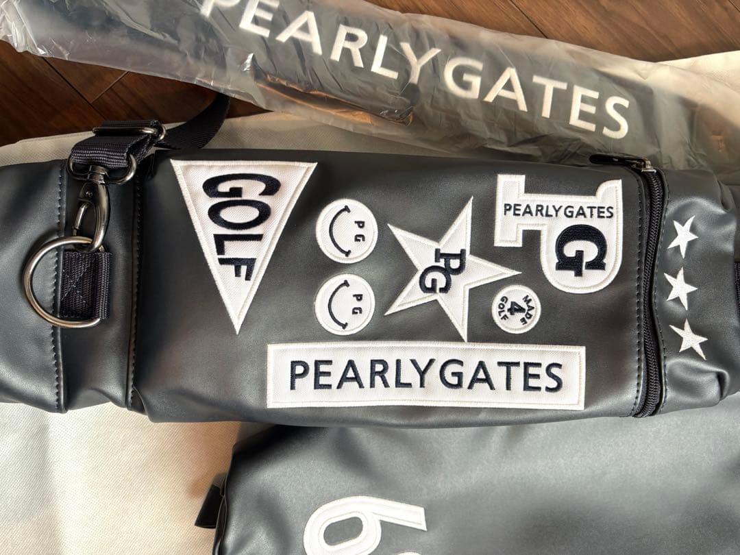 【新品】PEARLY GATES セルフスタンドバッグ　　 ネイビー