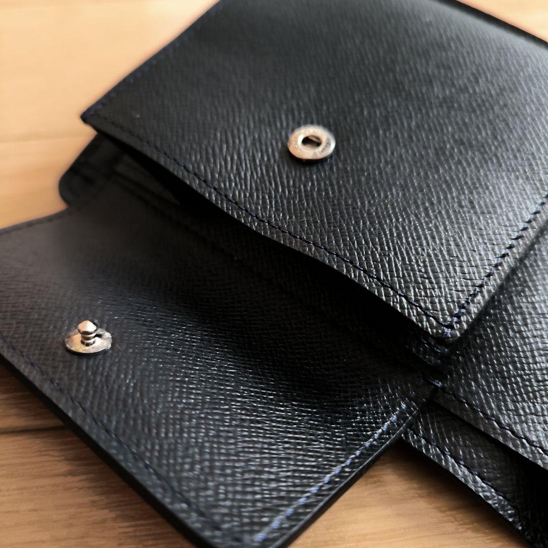 Louis Vuitton （未使用品）エピレザー二つ折り財布 ブラック