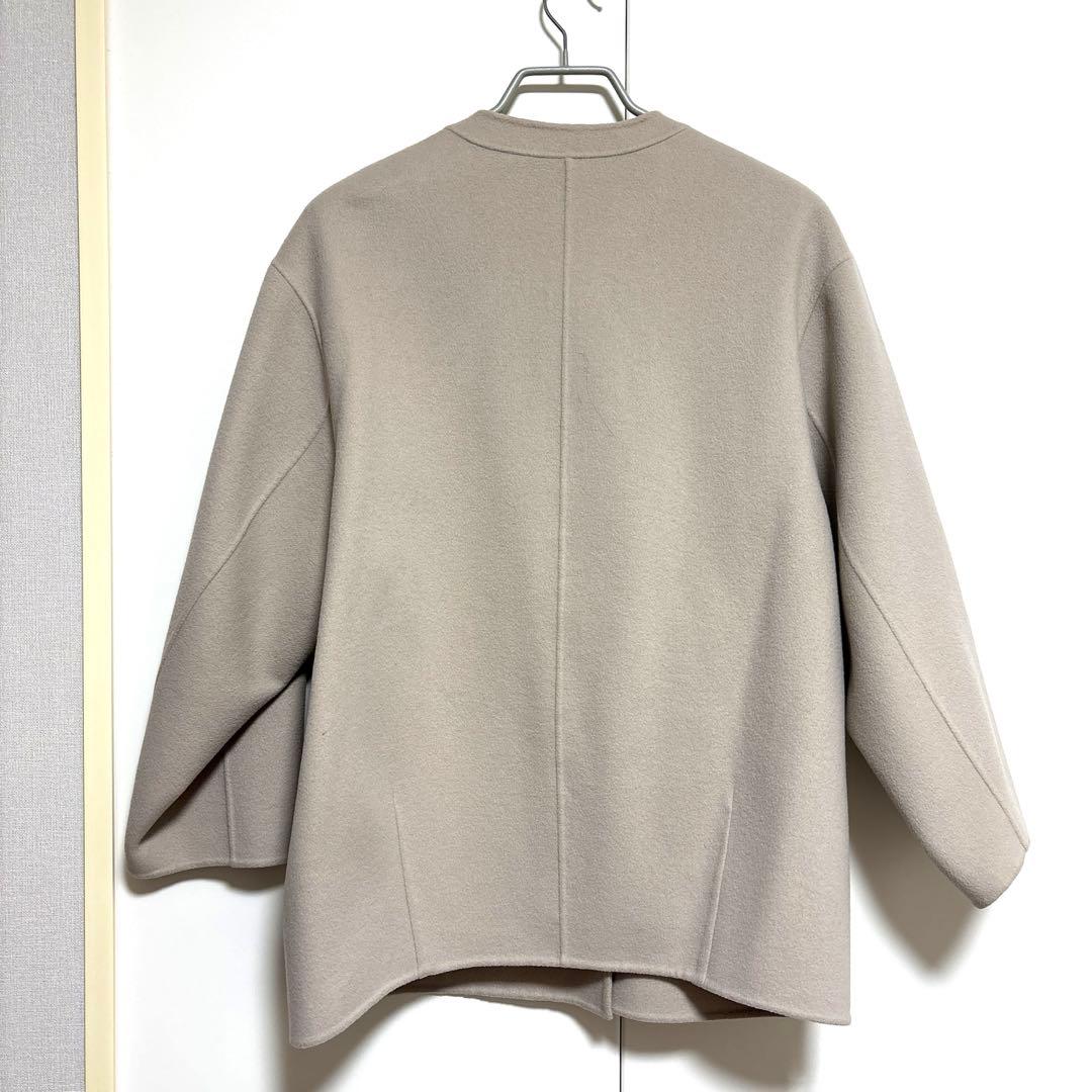 SLOBE IENA HAMILTONダブルフェイスショートコート BEIGE