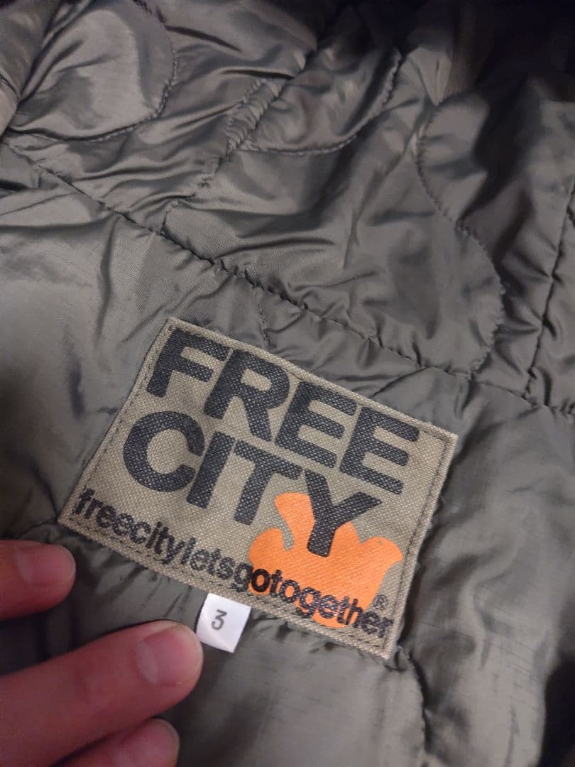 FREE CITY フリーシティ M-65型 ミリタリージャケット ハチドリ 3