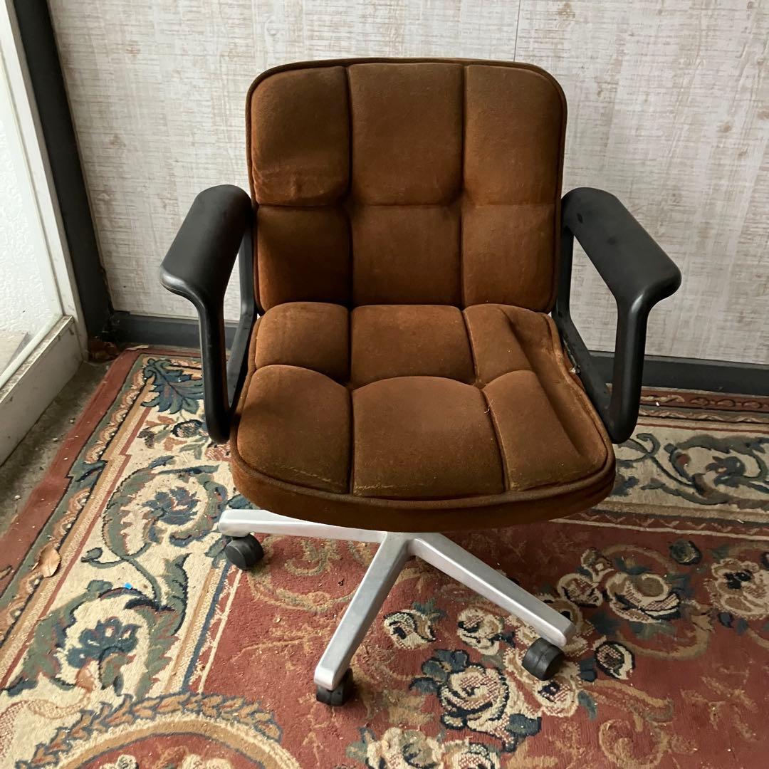 昭和レトロ ヴィンテージ PLUS プラス アームチェア デスクチェア ワーク