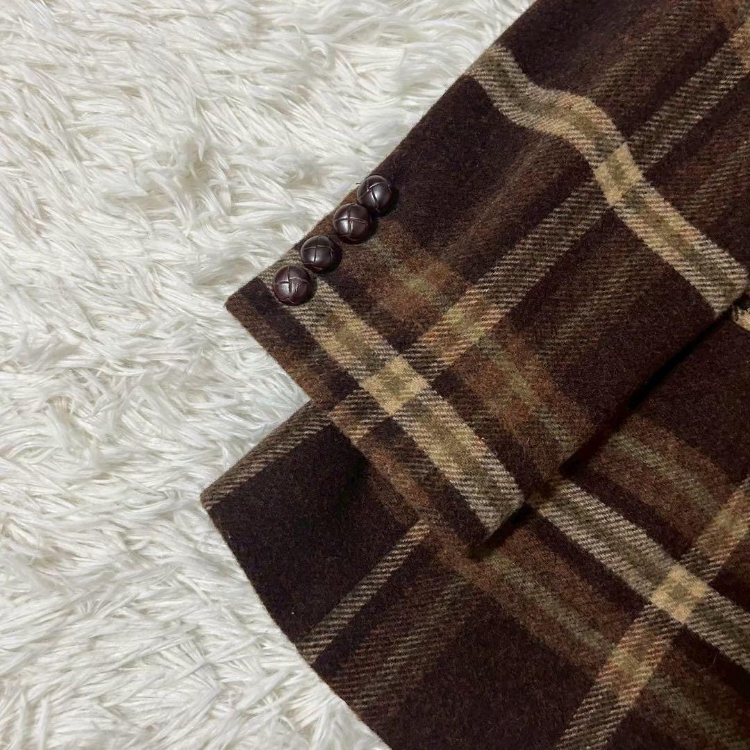 ［良品］RALPH LAUREN テーラードジャケット ブラウン 12P
