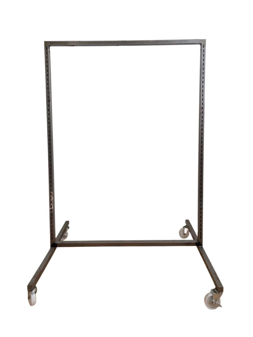 60s ビンテージ スチール ハンガーラック キャスター付 アンティーク USA