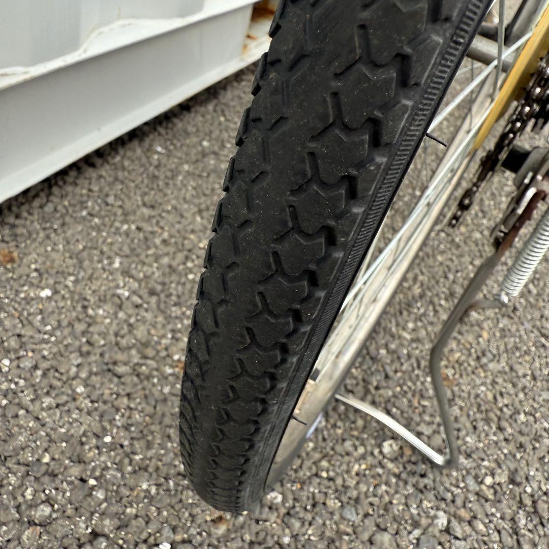 kokolate　自転車 26インチ カゴ/鍵/オートライト/6段変速付