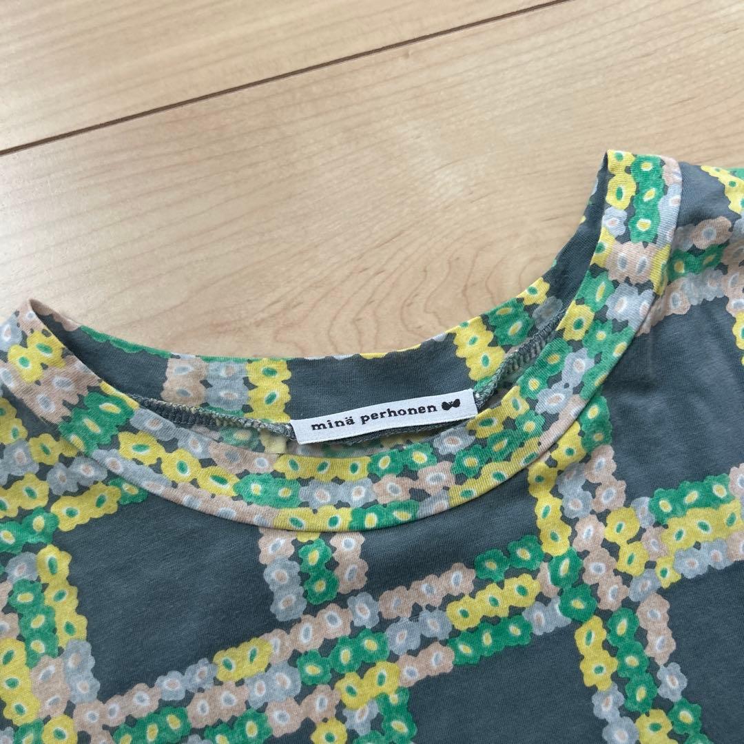 【お値下げ中】ミナペルホネン　flower gate Tシャツ　2022ss