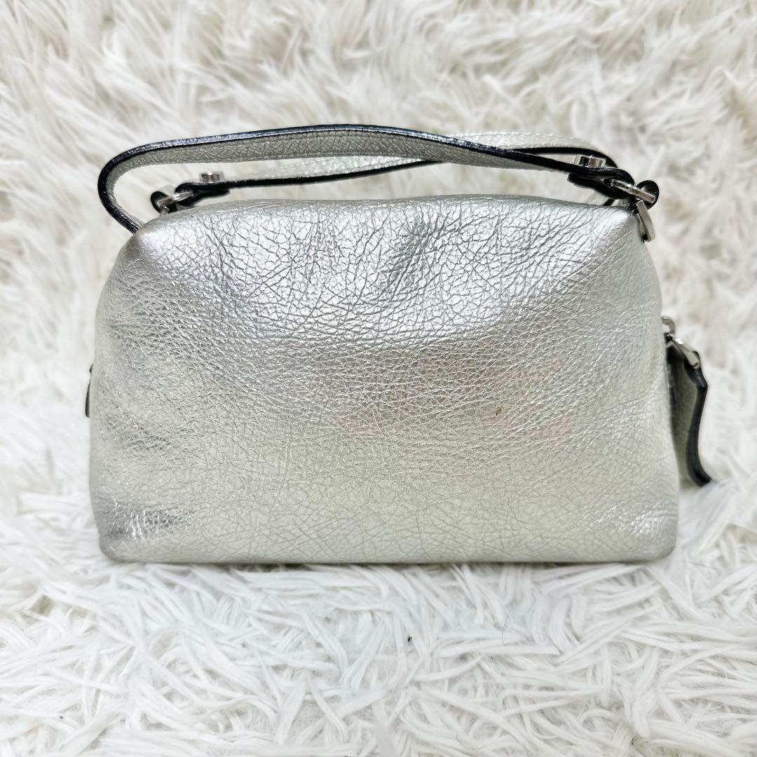 GIANNI CHIARINI ALIFA S ショルダーバッグ シルバー