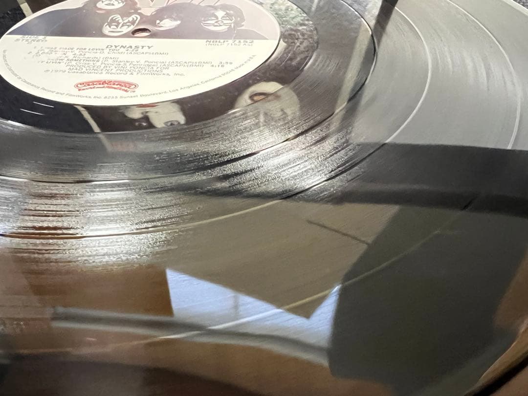 KISS Dynasty US盤 1979年 NBLP 7152 ポスター付