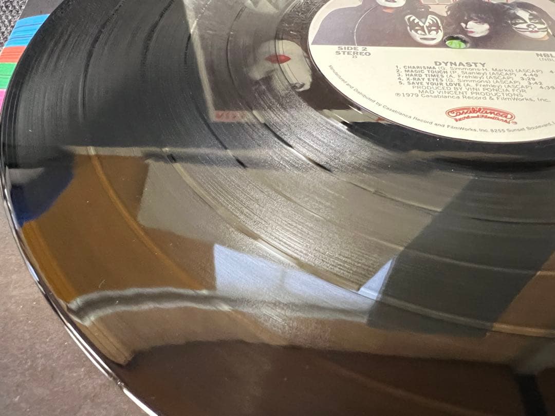 KISS Dynasty US盤 1979年 NBLP 7152 ポスター付