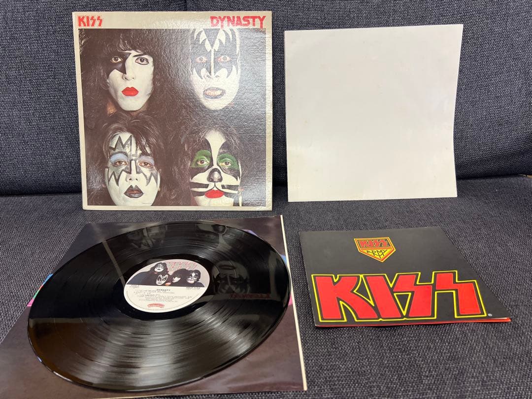 KISS Dynasty US盤 1979年 NBLP 7152 ポスター付