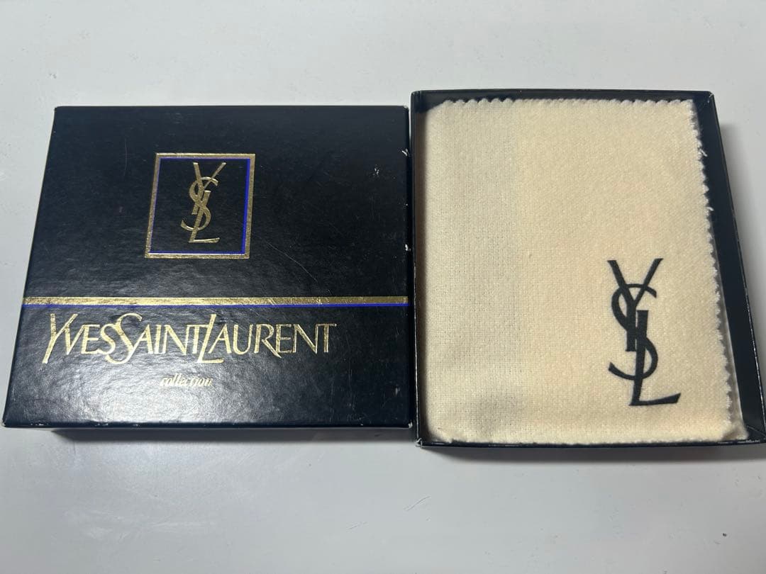 希少 イヴサンローラン 小銭入れ ケース ヴィンテージ 赤 新品未使用