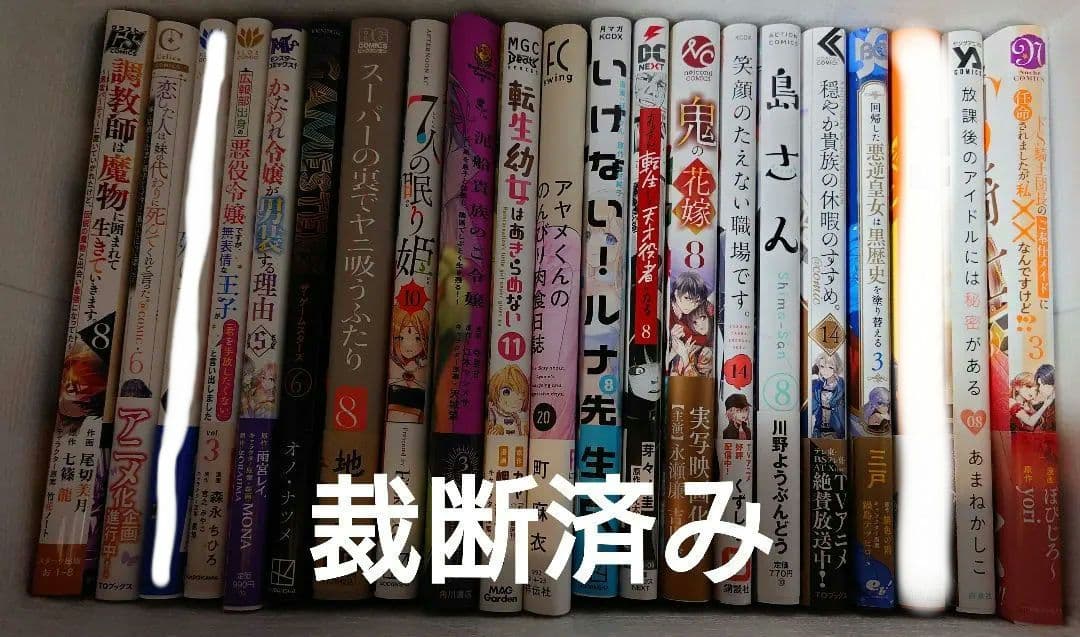 【裁断済み】続巻　新刊　漫画　コミック