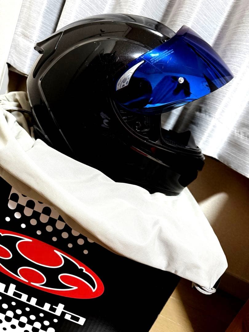 SHUMA KABUTO フルフェイスヘルメット ブラック・ブルー