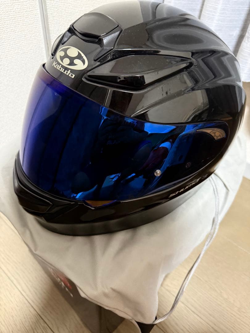 SHUMA KABUTO フルフェイスヘルメット ブラック・ブルー