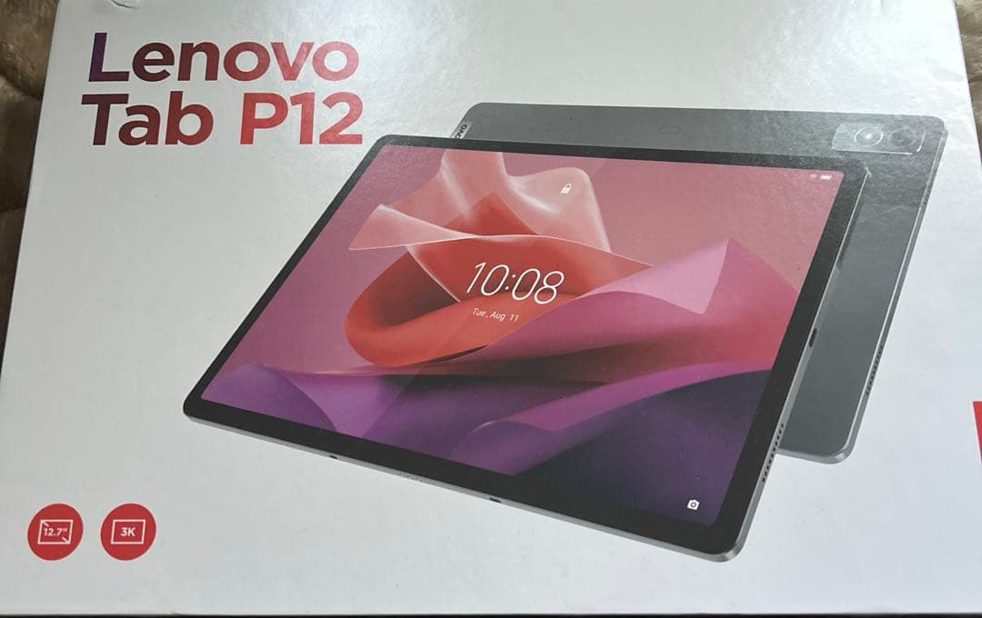 美品Lenovo Tab P12 12.7インチAndroid 128GB