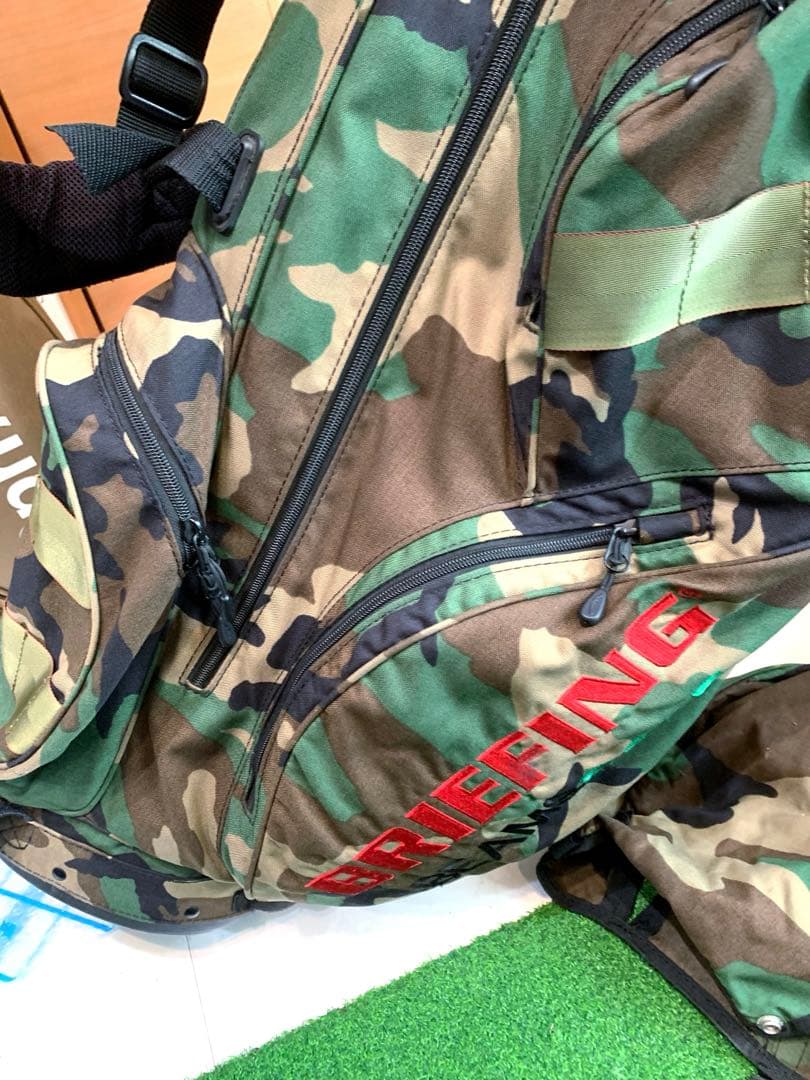 希少　完売　ビームスゴルフ　ブリーフィング　サンマウンテン　キャディバッグ