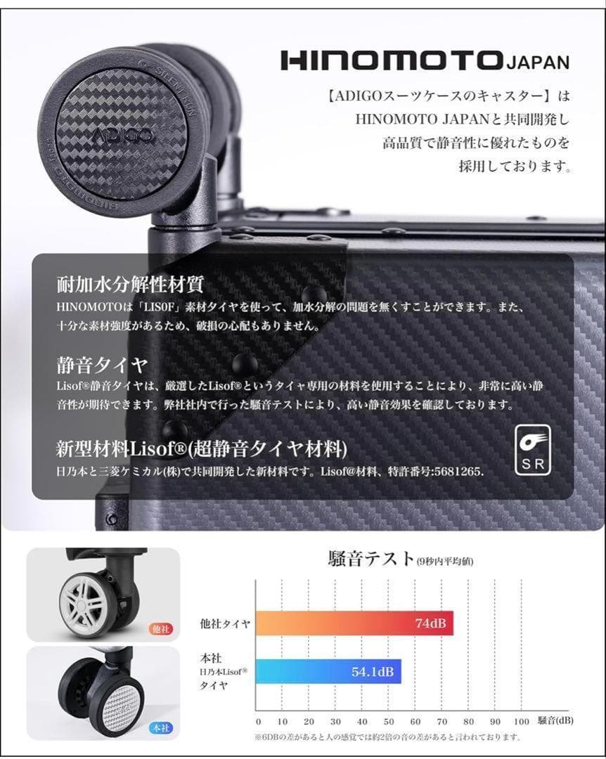 【訳あり】ADIGO★アルミ★スーツケース★S★日本製★アルミ合金★軽量★旅行