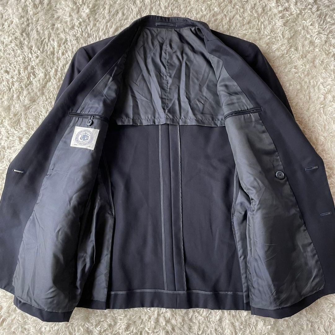 美品✨ジェイプレス ダブルテーラードジャケット 紺ブレ 金ボタン L相当