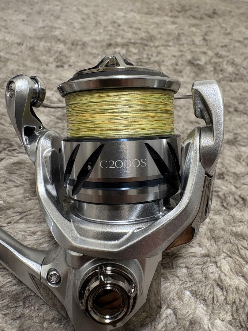 23ストラディック C2000S スピニングリール ベアリング追加済