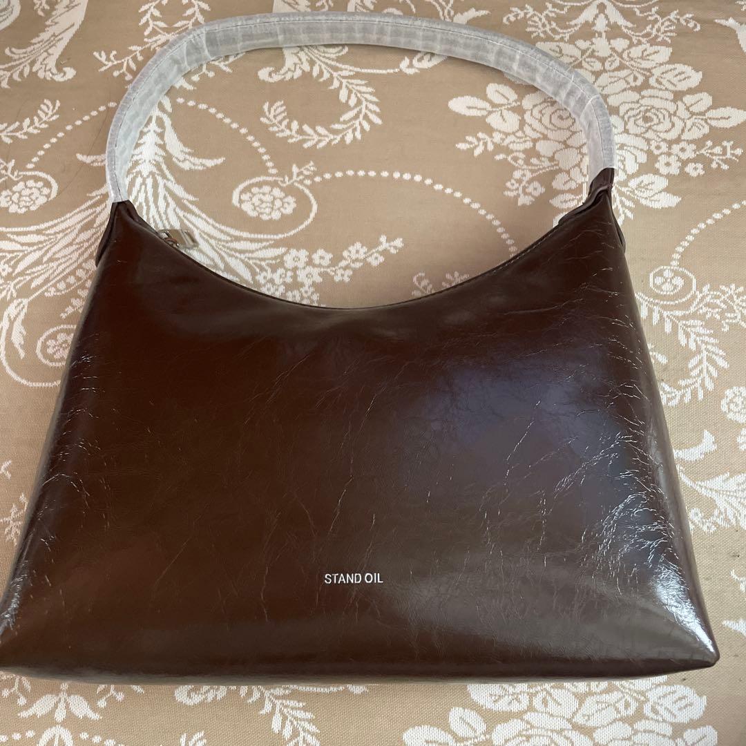 STAND OIL ブラウンPlump bag