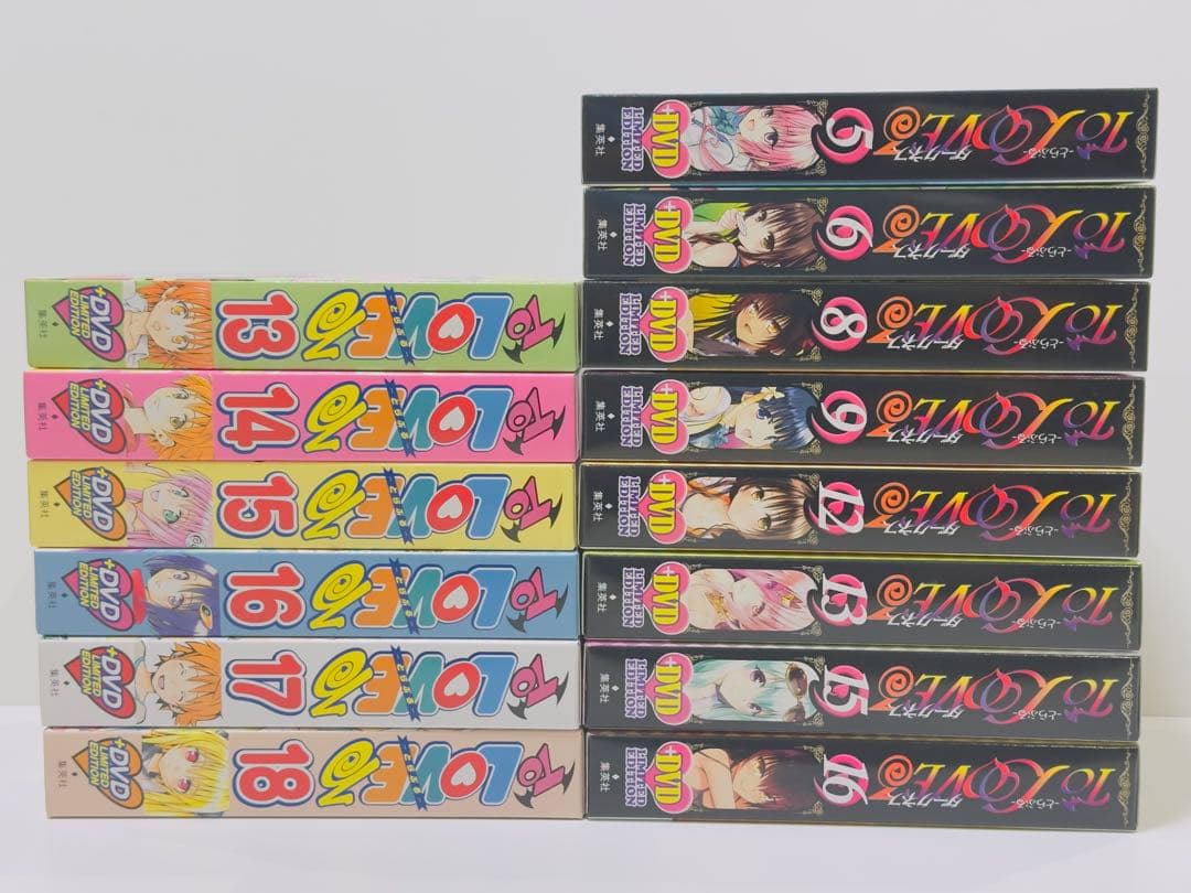 To LOVEる―とらぶる―ダークネス 1〜18巻　限定版14冊 DVD未開封