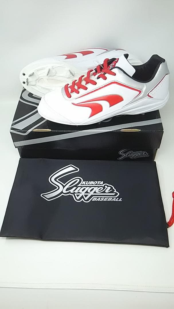 久保田スラッガー　スパイク　27.5cm D-008RD