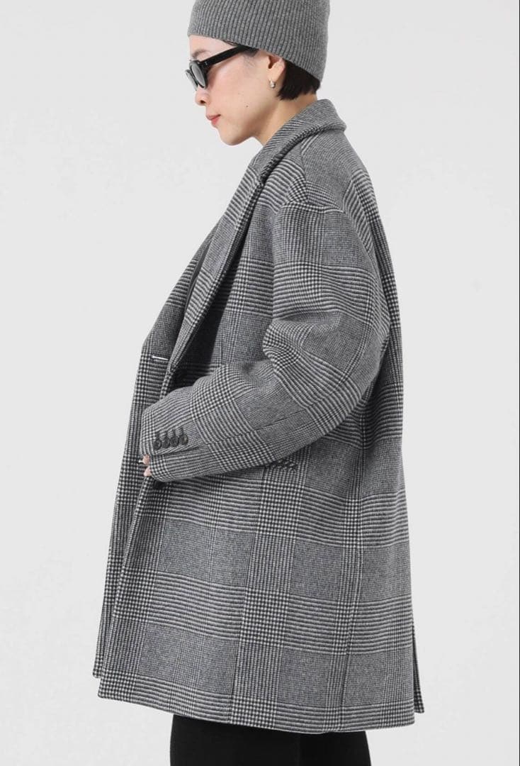 AP STUDIO Chester Coat (Check) コート　新品未使用