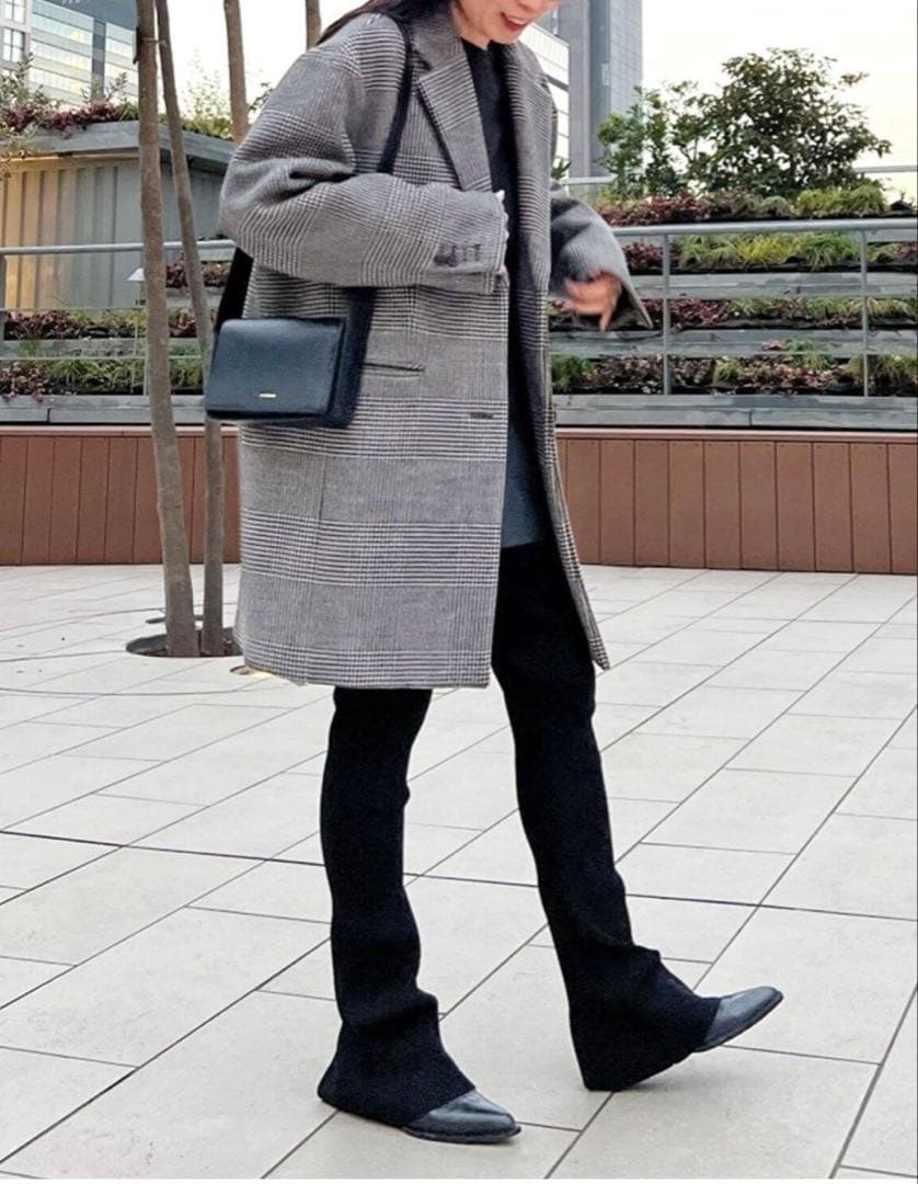 AP STUDIO Chester Coat (Check) コート　新品未使用