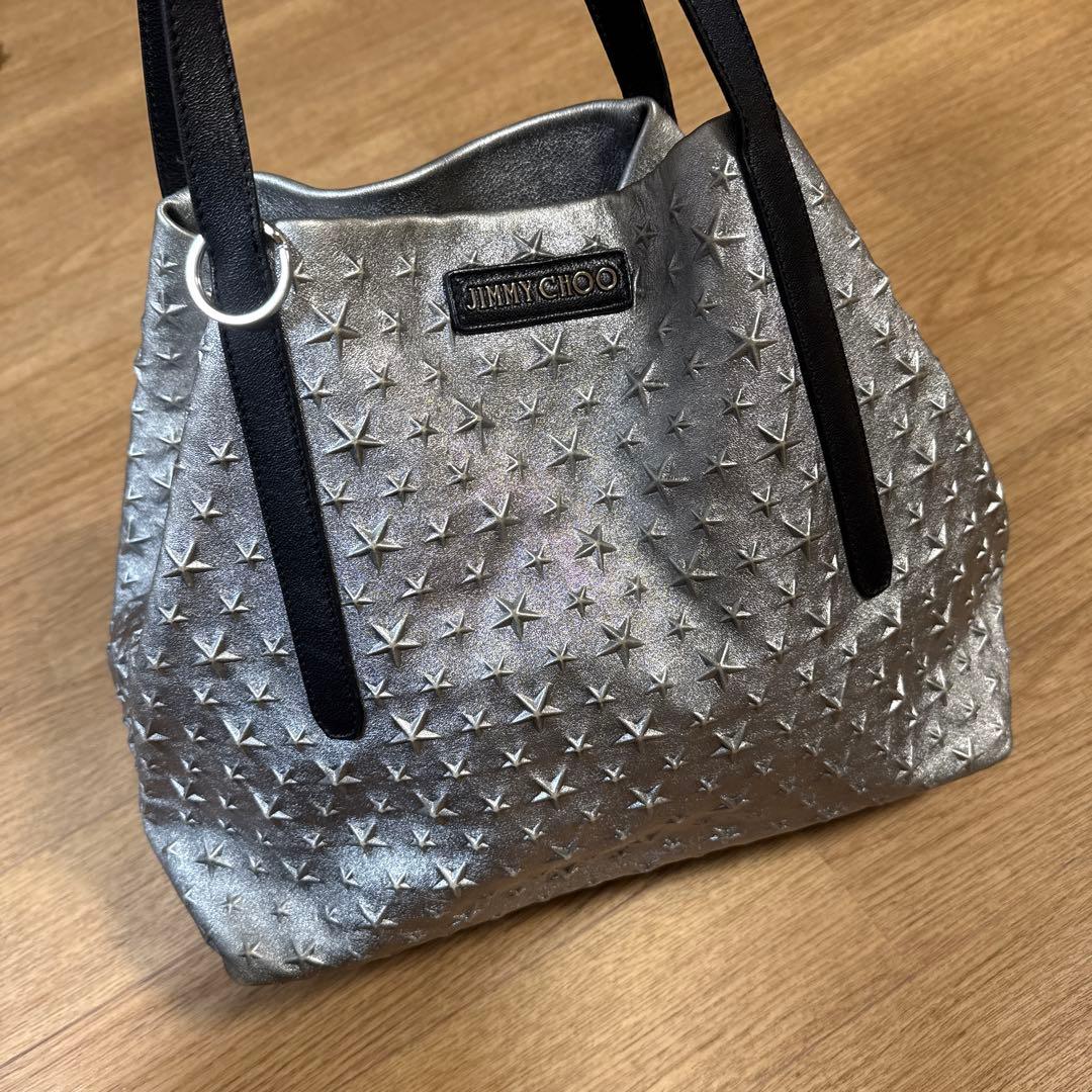 JIMMY CHOO ピムリコ スターエンボストートバッグ