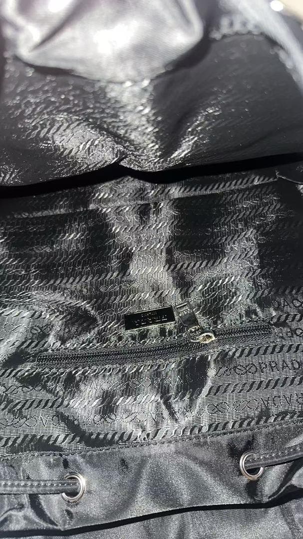 PRADA ブラック ナイロン リュック