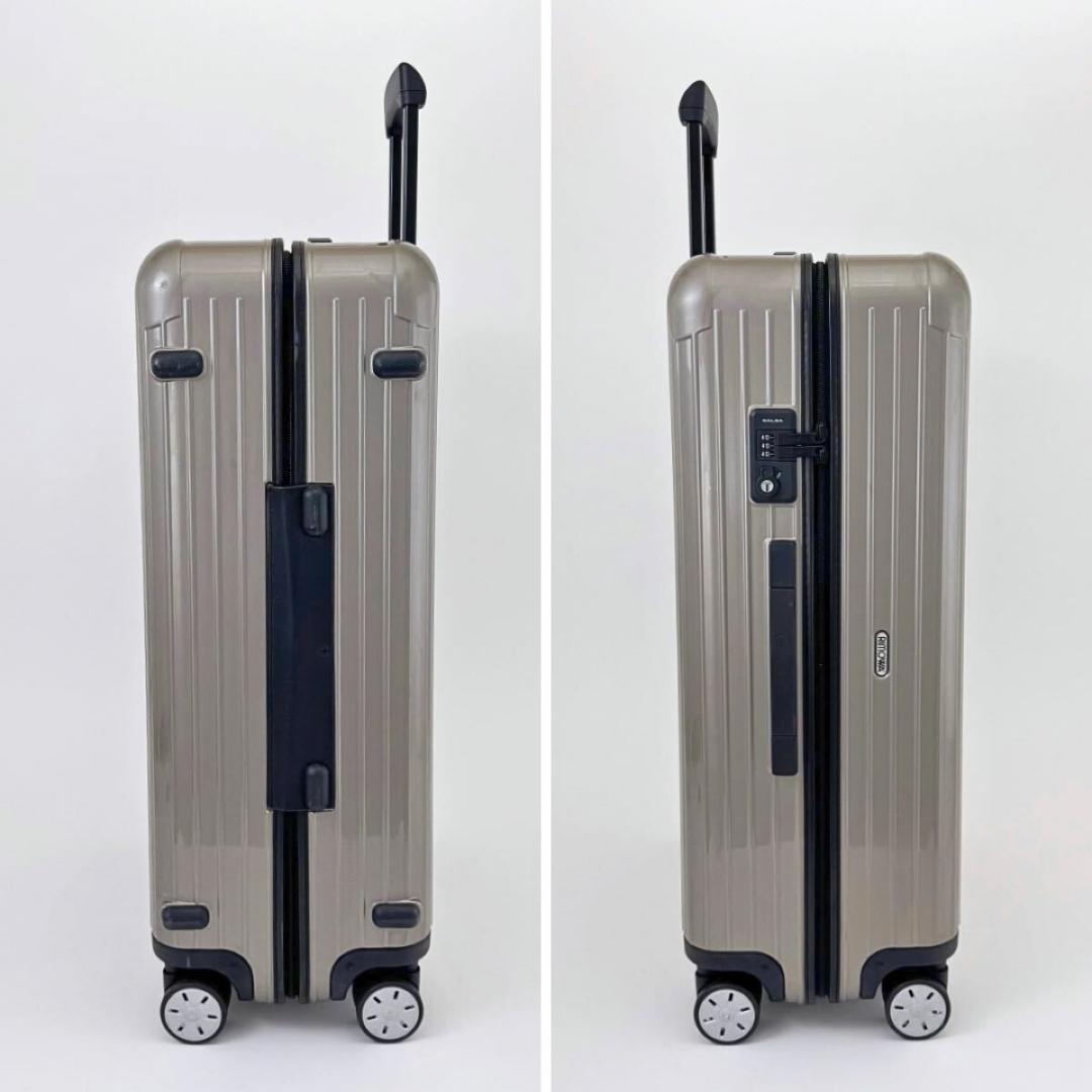 美品 リモワ サルサ 87L 4輪 TSAロック チェックインL プロセコ