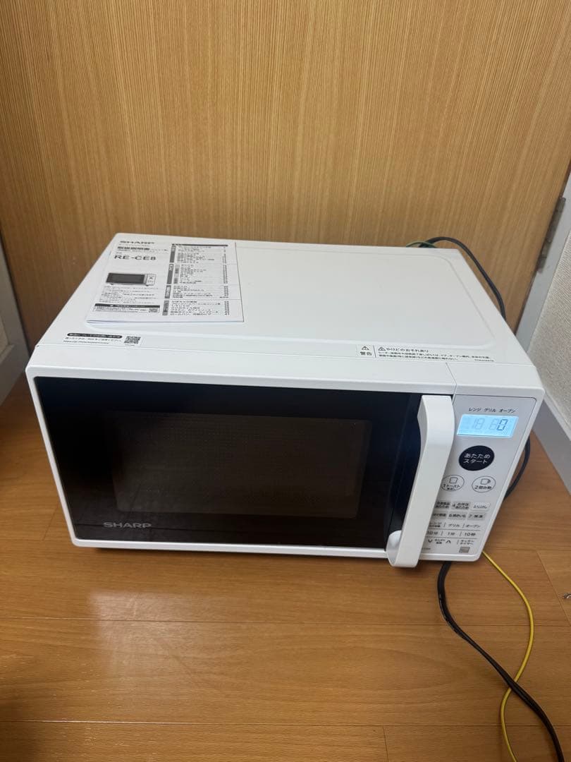 SHARP シャープ　オーブンレンジ　2021年製　RE-CE-KW