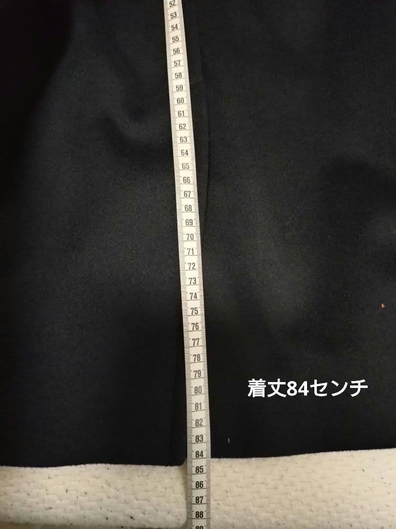 【写真追加】グリーンレーベルリラクシング　メルトン　スタンドカラーコート　XL