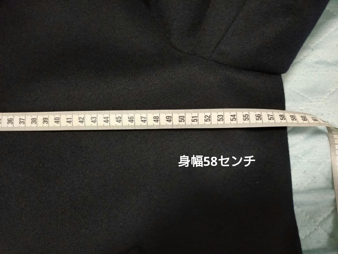 【写真追加】グリーンレーベルリラクシング　メルトン　スタンドカラーコート　XL