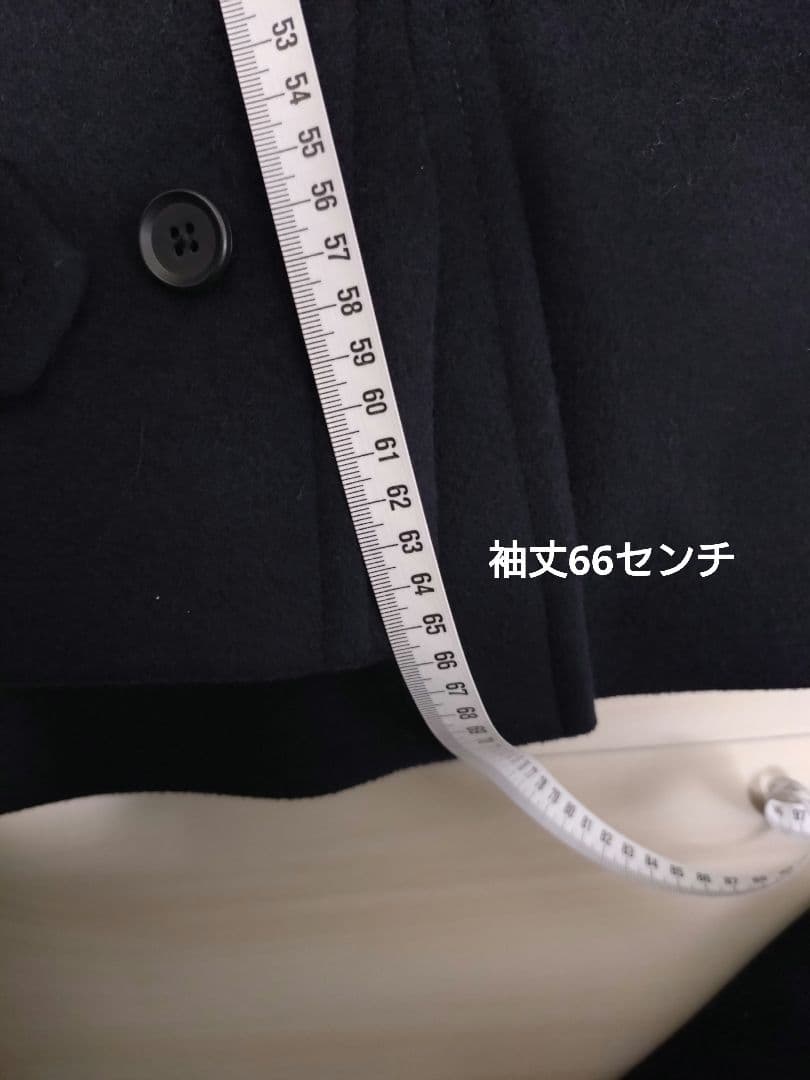 【写真追加】グリーンレーベルリラクシング　メルトン　スタンドカラーコート　XL