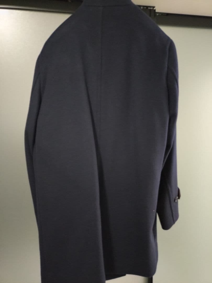 【写真追加】グリーンレーベルリラクシング　メルトン　スタンドカラーコート　XL
