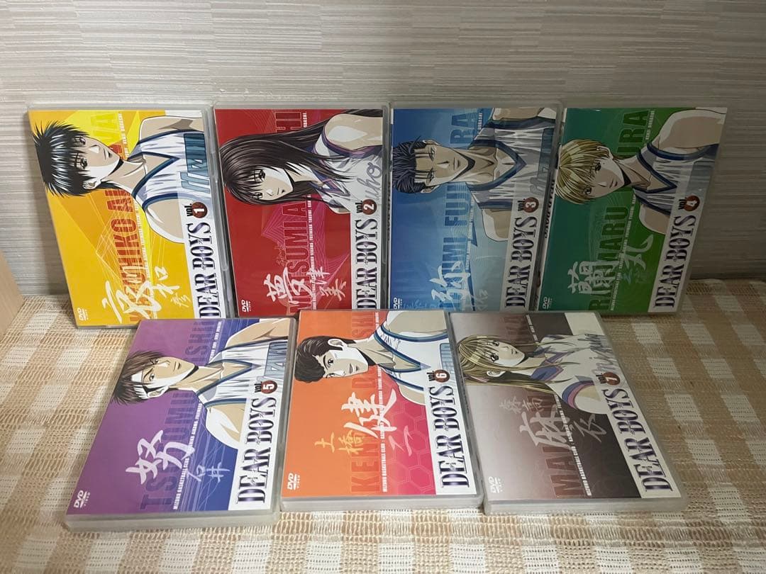 DEAR BOYS 全7巻セット DVD セル版
