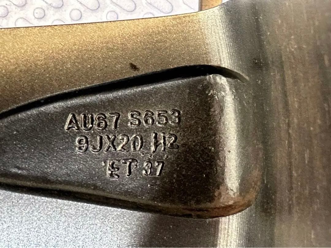 ぽむ　アウディ　ホイール4本　WSP ITALY 20インチ　ホイール