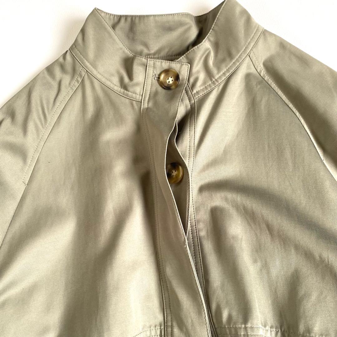 新品✨ローラアシュレイ ロングコート バックプリーツ チュール リバティ 40