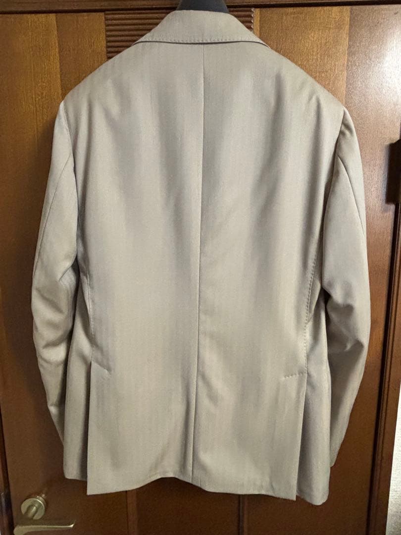 ⭐︎LARDINI⭐︎ベージュ ストライプスーツ⭐︎46サイズ