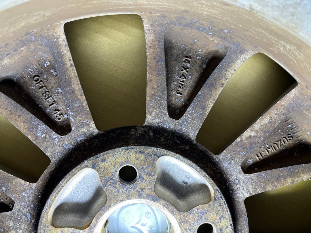 MAZDA AZ-ワゴン 純正アルミホイール 4本